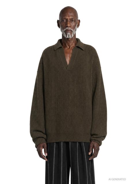 UMA WANG Long Sleeve Polo