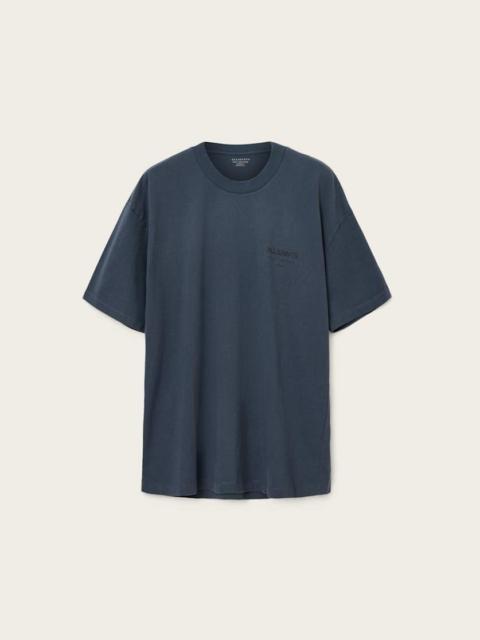 ALLSAINTS UNDERGROUND OVERSIZED CREW NECK T-SHIRT