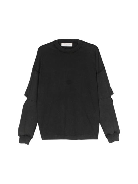 1017 ALYX 9SM cut-out cotton sweatshirt