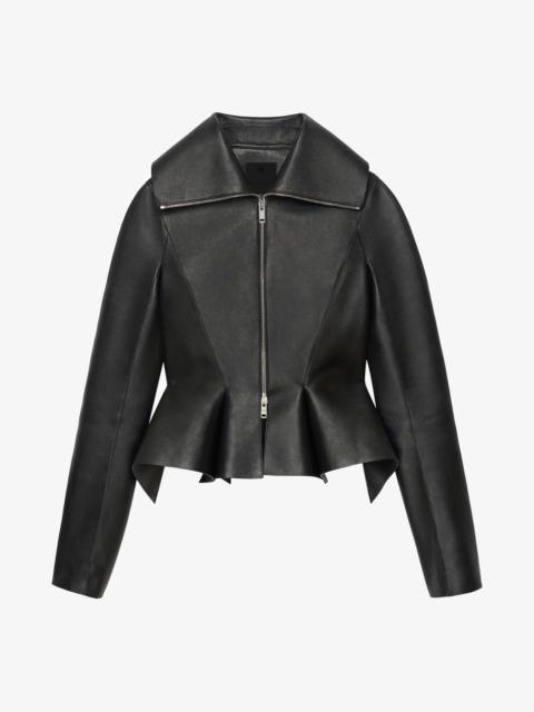 Givenchy JACKET IN ZIPPED LEATHER