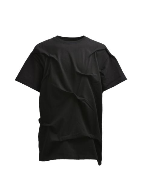 WHO DECIDES WAR GATHERED SHORT SLEEVE / COAL