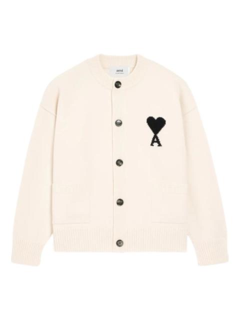 AMI Paris Ami De Coeur wool cardigan