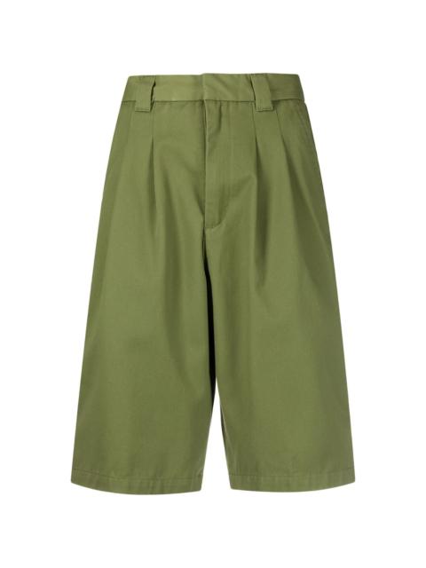 Carhartt logo-patch knee-length shorts