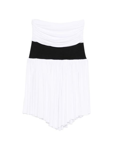gimaguas Carine ruched asymmetric skirt