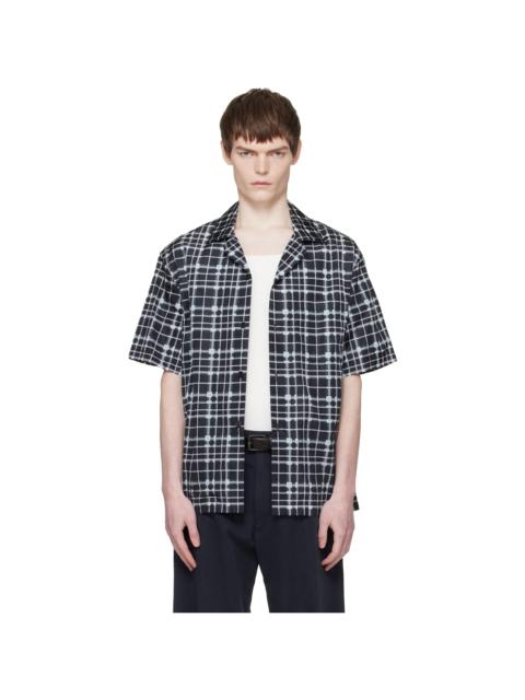 Lanvin Black Checked Shirt