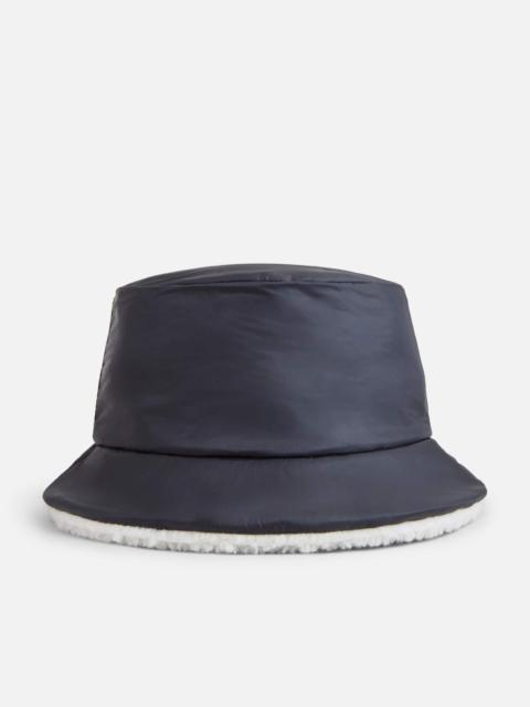 HOGAN Reversible Hat Black White