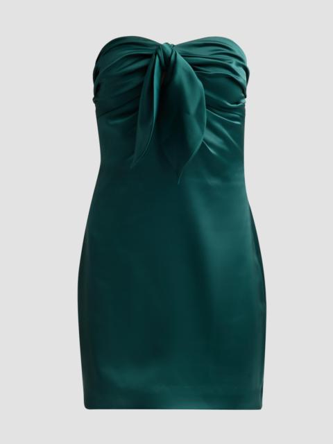 RAMY BROOK Women's Orion Bow Minidress - Deep Emerald