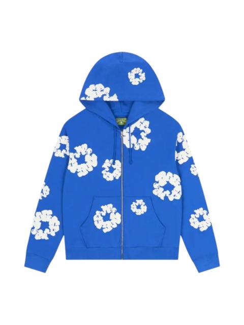 DENIM TEARS Denim Tears Cotton Wreath Zip Hoodie 'Blue' SS25TZH11412039