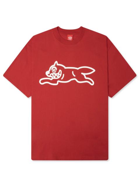 ICECREAM STREET LIFE S/S KNIT TEE - POMPEIAN RED