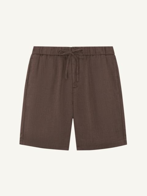 FRESCOBOL CARIOCA FELIPE LINEN SHORTS