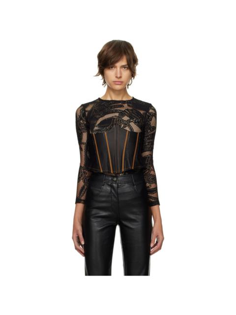 MIISTA Black Vera Corset