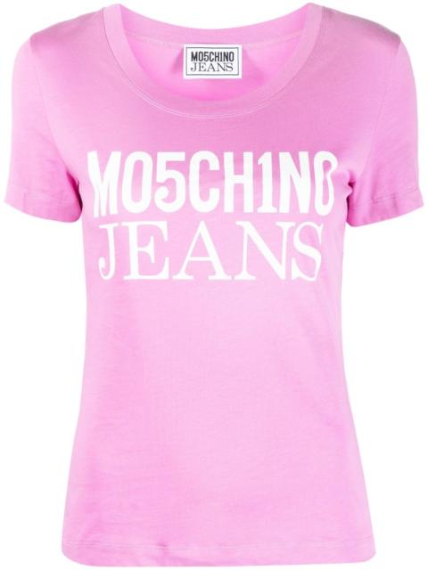 Moschino logo-print cotton T-shirt