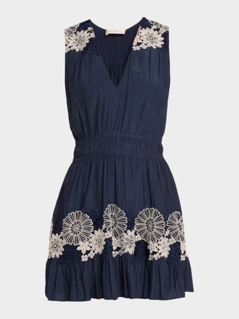 RAMY BROOK Mackenzie Embroidered Mini Dress