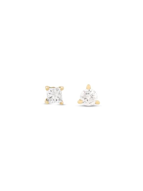 STONE AND STRAND Tiny Diamond Mismatch Studs Gift Set