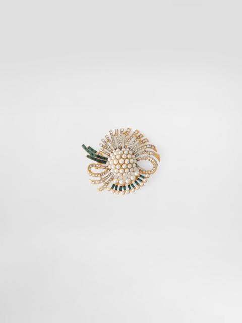 Dolce & Gabbana Sicilian gentlemen brooch