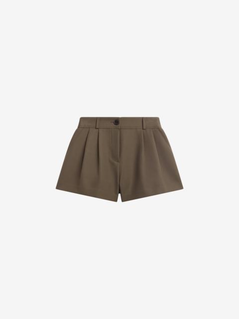 The Frankie Shop Kinsley Mini Shorts - Brown