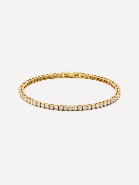 MISSOMA 18ct Gold-Plated Tennis Everyday Bracelet