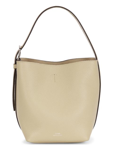 TOTEME Petite Belted Grained Leather Tote Bag