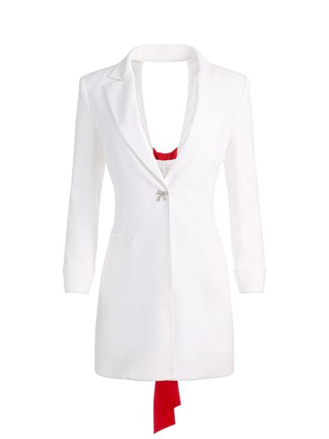 Alice + Olivia SHAWN BOW BACK BLAZER DRESS