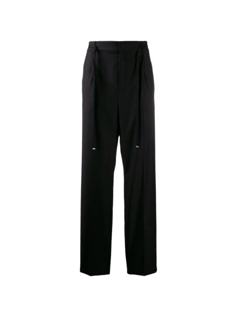 SAINT LAURENT belted tailored trousers