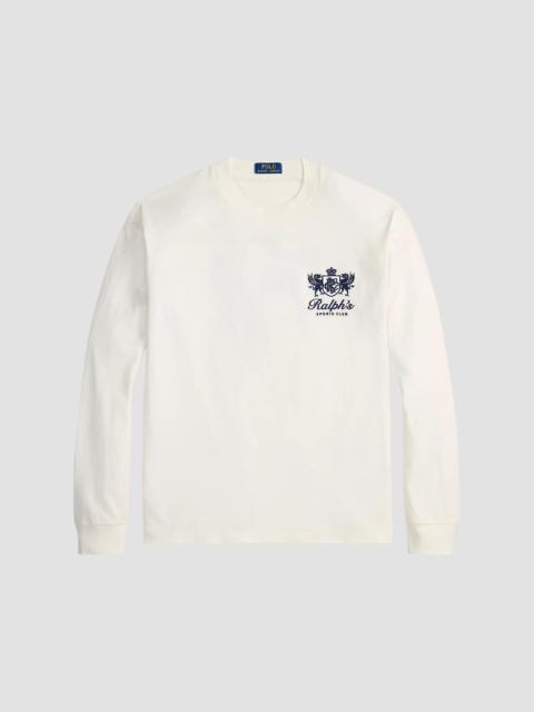 Polo Ralph Lauren Men's Relaxed-Fit Jersey Graphic T-Shirt - Trophy Cream
