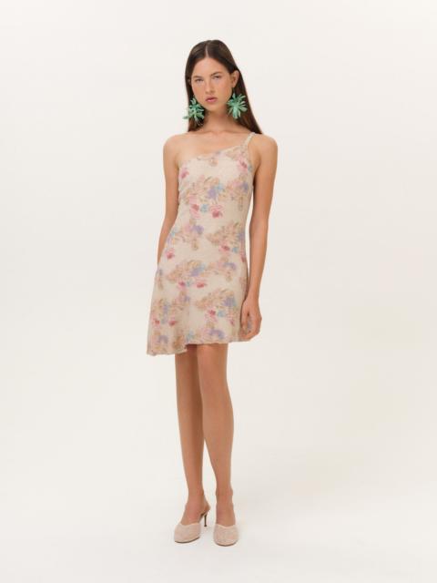 For Love & Lemons Lulu Shell Beaded Mini Dress