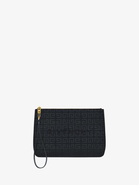 Givenchy GIVENCHY TRAVEL POUCH IN 4G EMBROIDERY
