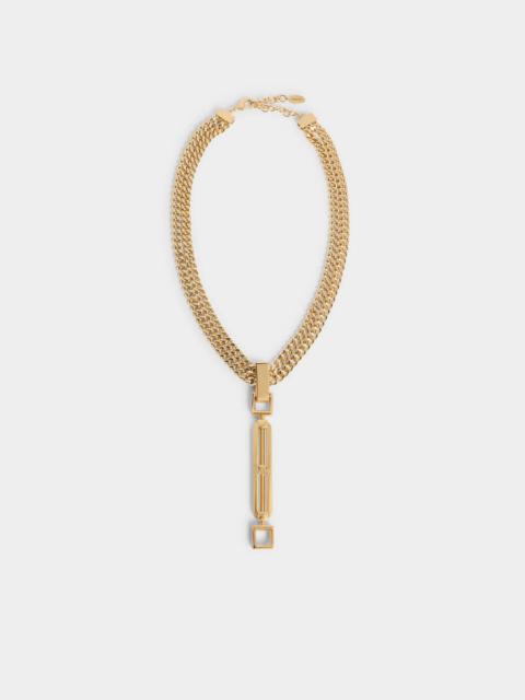 DSQUARED2 METAL BAR NECKLACE