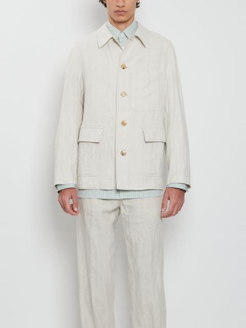 Dries Van Noten Braxton Cotton Linen Jacket