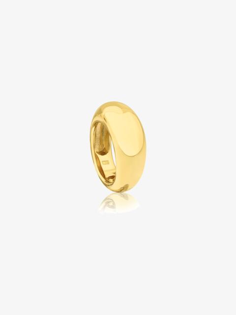 TOUS 18K gold vermeil TOUS Warm Ring 1cm.
