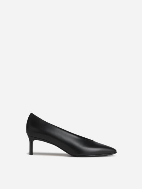 CO Pointed Kitten Heel in Leather