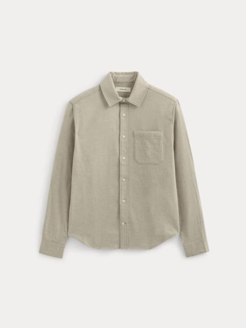 EVERLANE BRUSHED FLANNEL SHIRT
