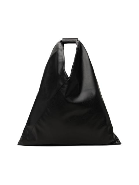 MM6 Maison Margiela Black Classic Triangle Tote