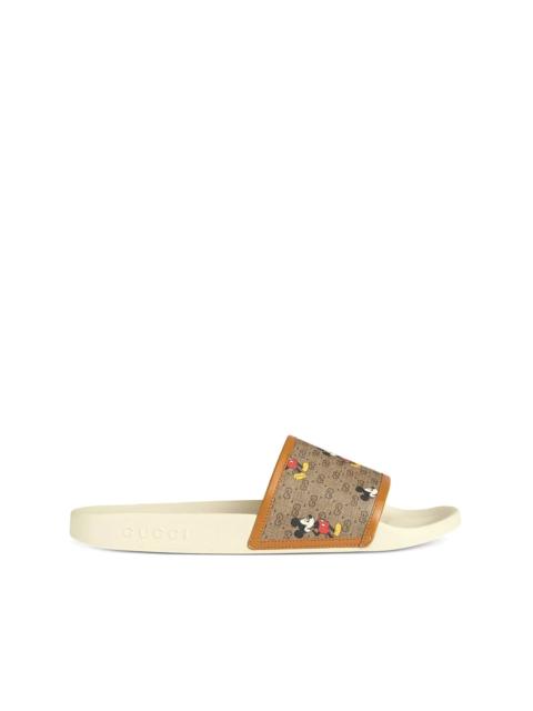 GUCCI x Disney Mickey Mouse-print slides