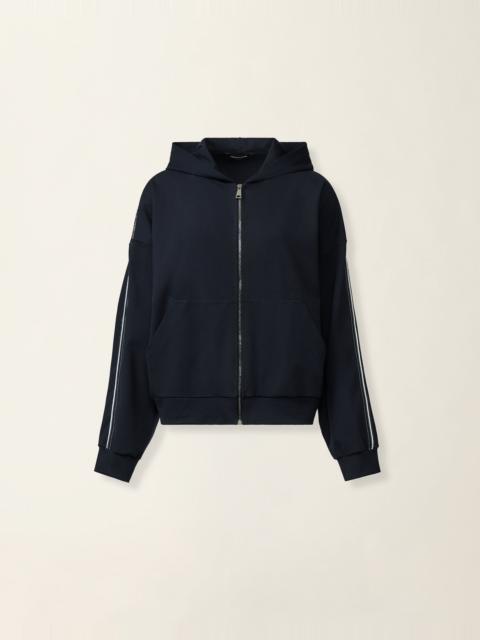 FABIANA FILIPPI Milano stitch jersey hoodie