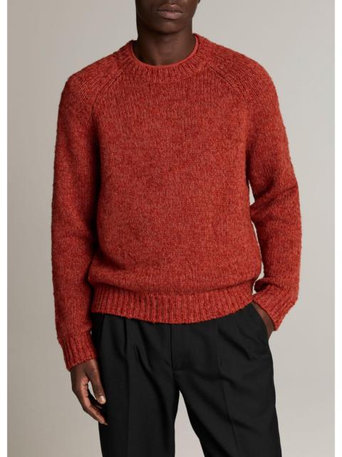 Vince Italian Merino Wool-Blend Bouclé Raglan-Sleeve Sweater