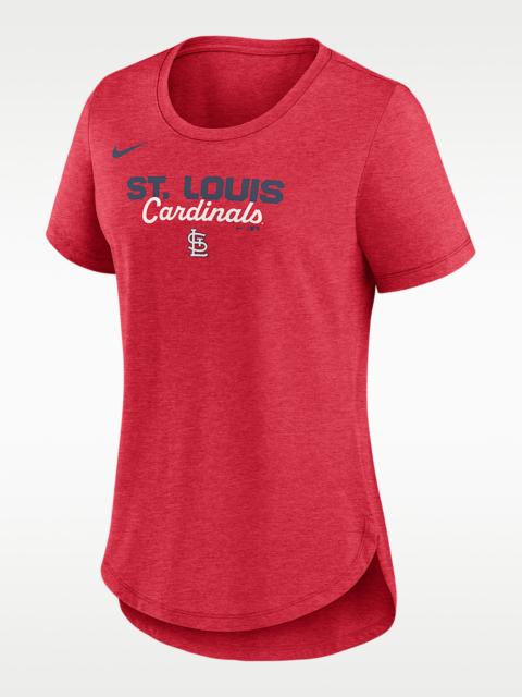 Nike St. Louis Cardinals Arched Team Name Women's Nike MLB T-Shirt
