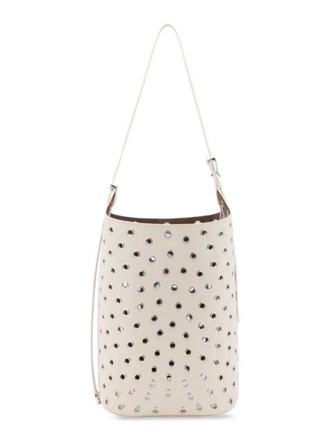 Proenza Schouler Women's Brant Grommet Leather Bucket Bag - Ecru