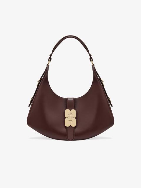 GANNI BROWN SMALL KAT BAG