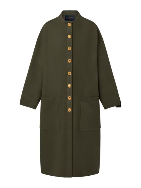 Louis Vuitton Long Knitted Coat