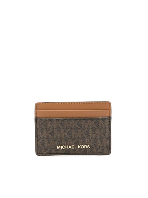 MICHAEL KORS Jet Set monogram cardholder