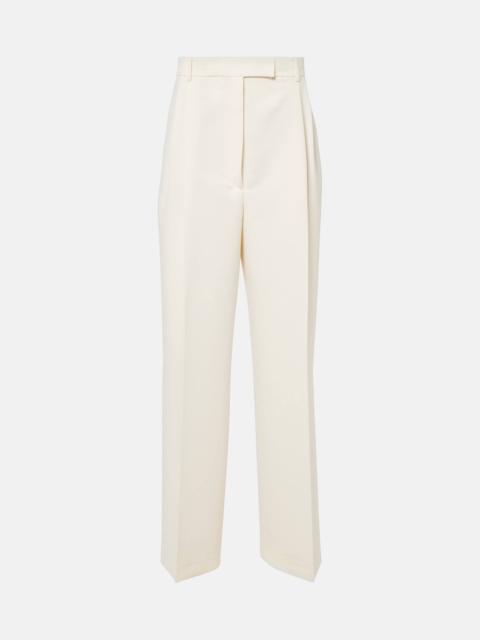 RÓHE High-rise wide leg pants