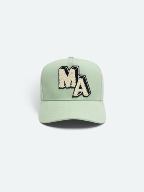 AMIRI CHENILLE M.A. PATCH CANVAS HAT