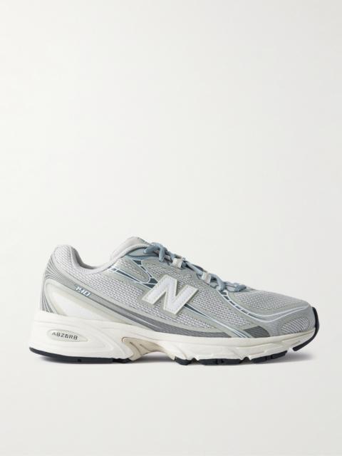 New Balance 740 Rubber And Mesh Sneakers