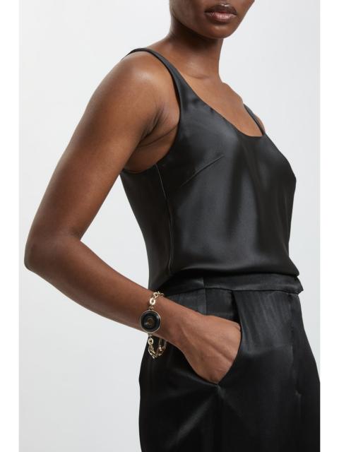 KAREN MILLEN Resin Ring Chain Bracelet