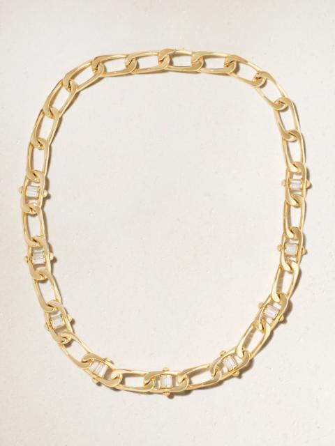 FOUNDRAE 18-karat Gold Diamond Necklace