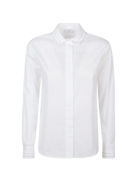 PESERICO buttoned-cuff shirt