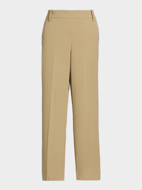 Vince Mid-Rise Tapered Pull-On Pants