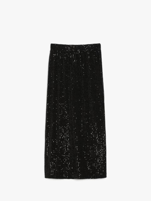 WEEKEND Max Mara OTTELIA Embroidered tulle skirt