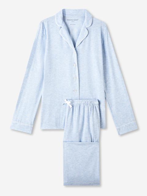 Women's Pyjamas Ethan Micro Modal Stretch Blue